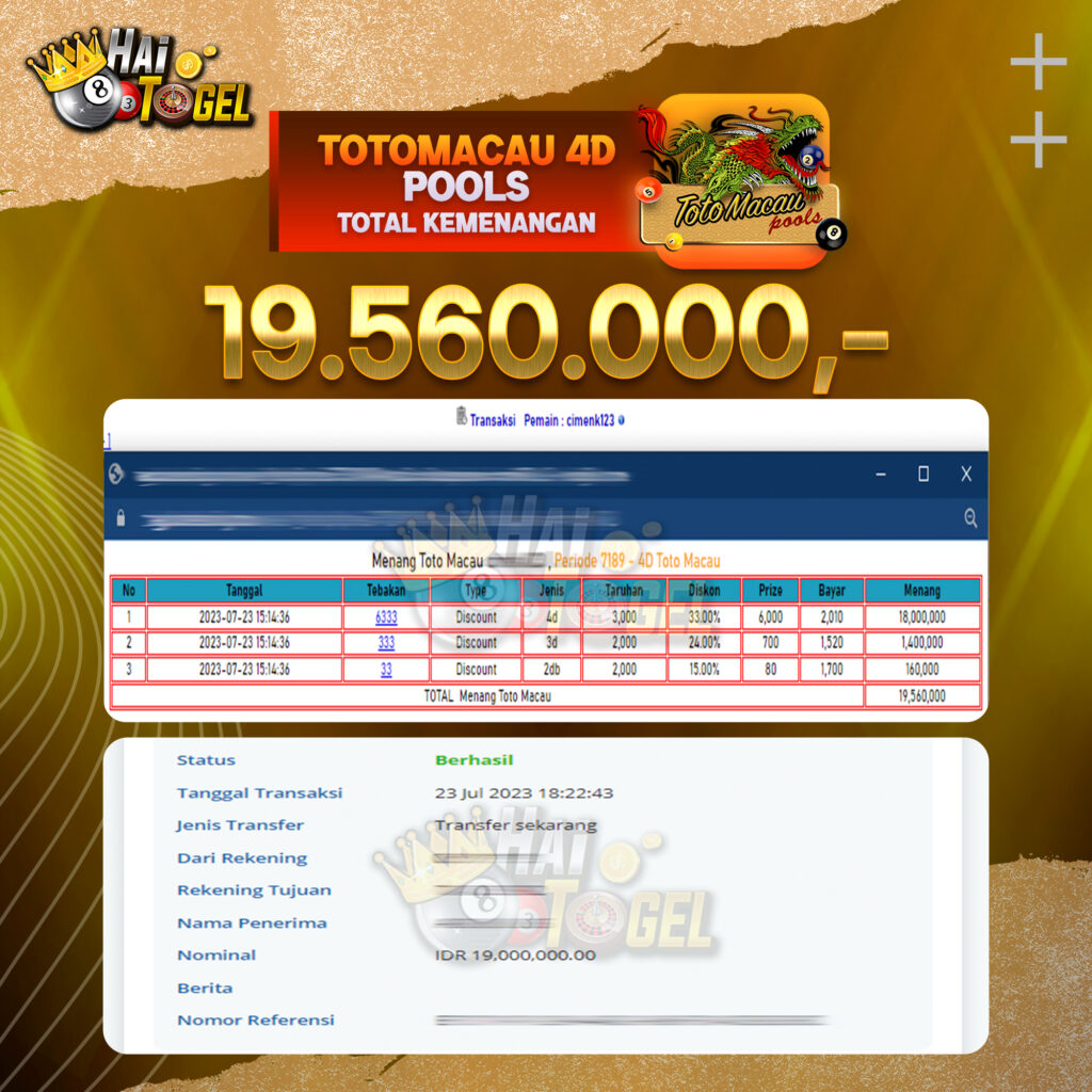 BUKTI JACKPOT HAITOGEL TOGEL