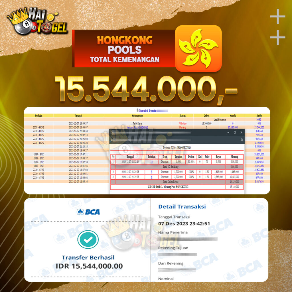 BUKTI JACKPOT HAITOGEL TOGEL