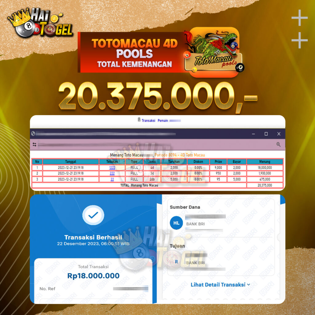 BUKTI JACKPOT HAITOGEL TOGEL