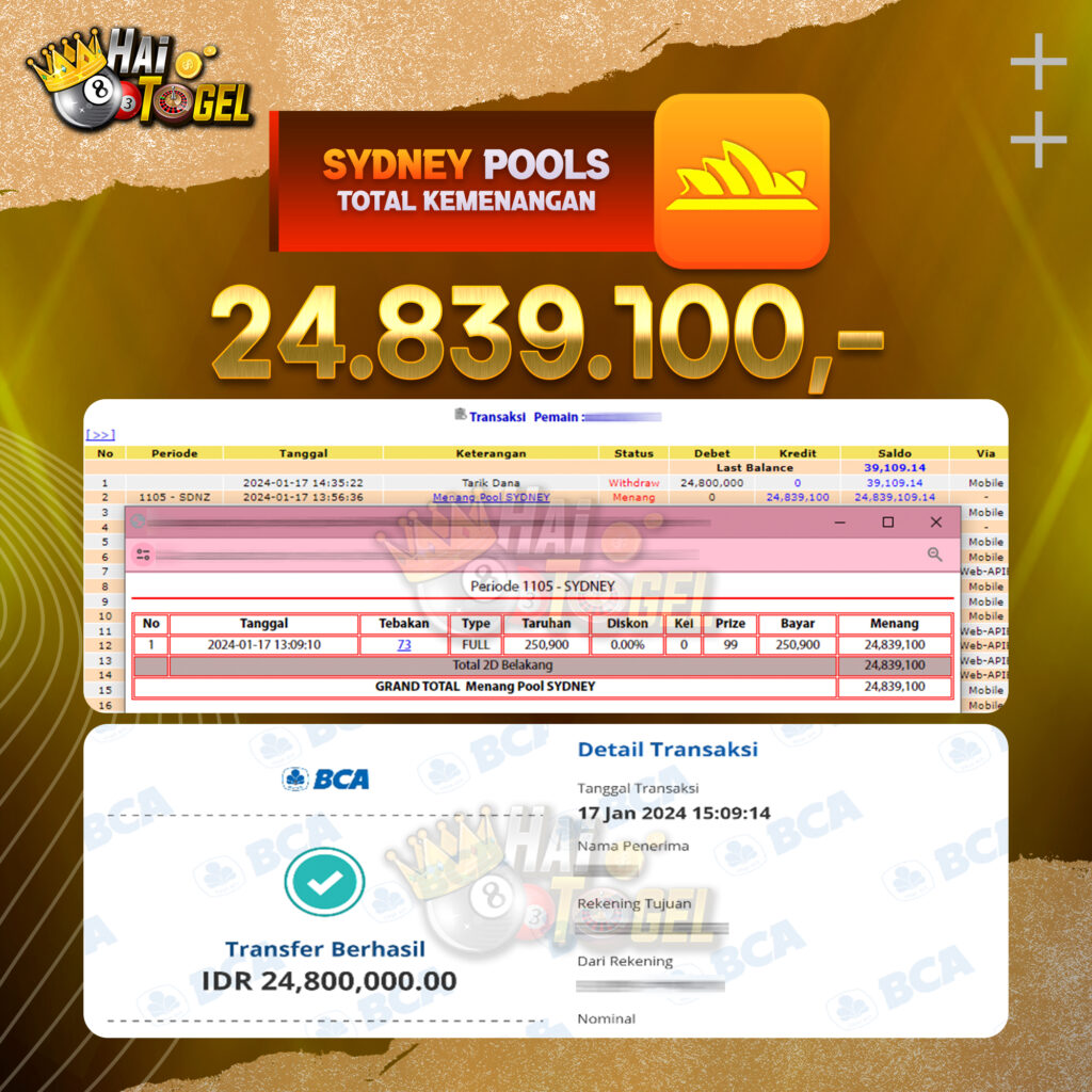 BUKTI JACKPOT HAITOGEL TOGEL