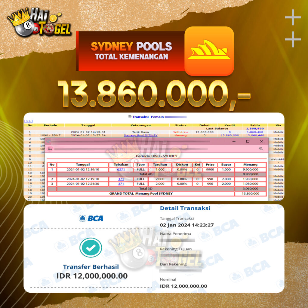 BUKTI JACKPOT HAITOGEL TOGEL