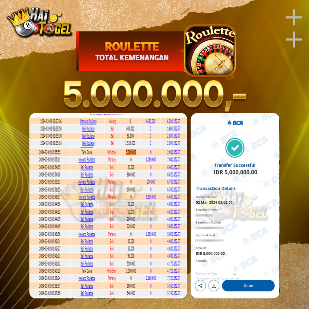 BUKTI JACKPOT HAITOGEL CASINO