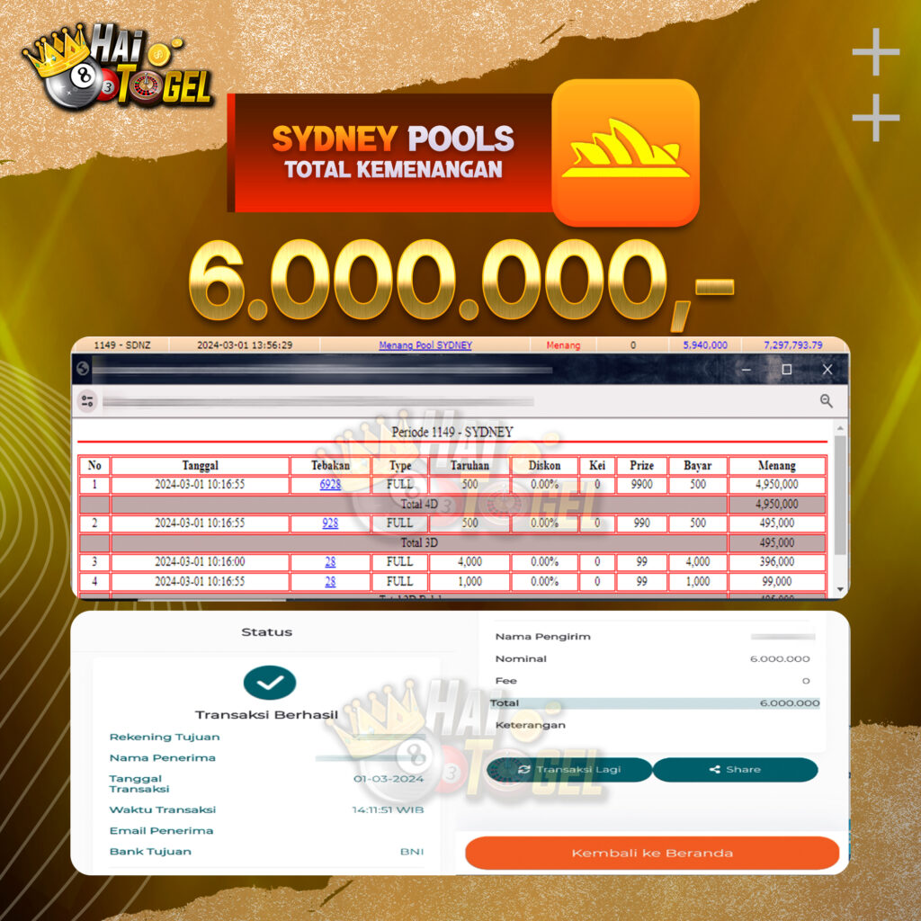 BUKTI JACKPOT HAITOGEL TOGEL