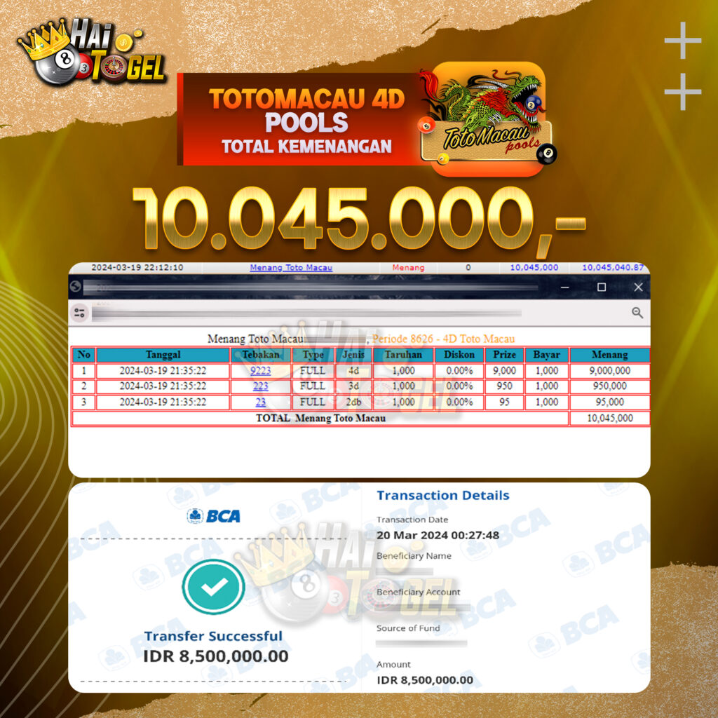 BUKTI JACKPOT HAITOGEL TOGEL