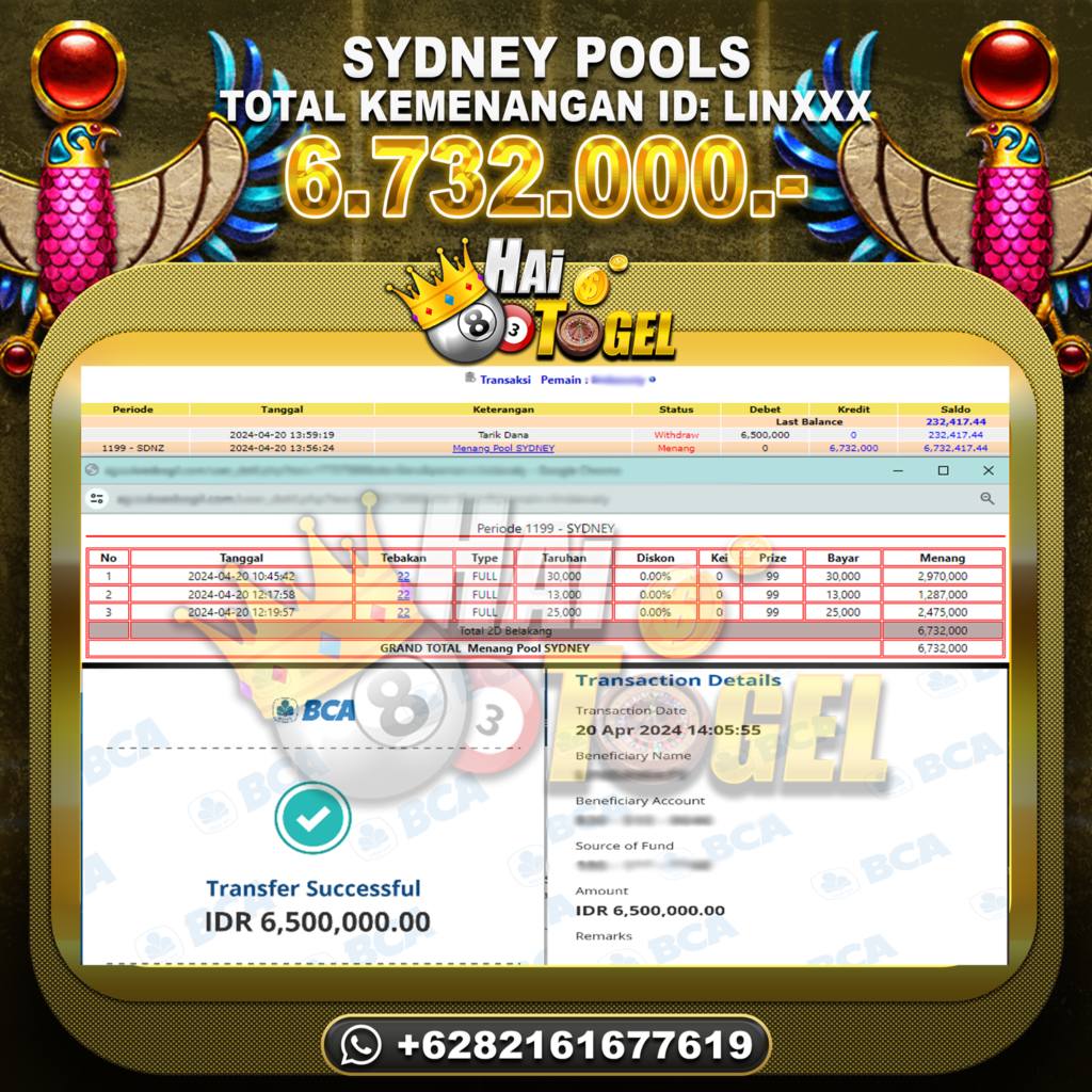 BUKTI JACKPOT HAITOGEL TOGEL