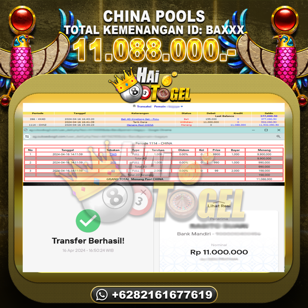 BUKTI JACKPOT HAITOGEL TOGEL