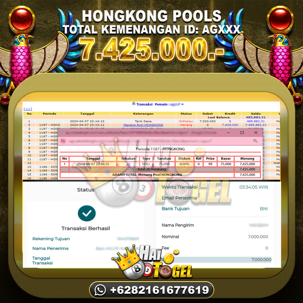 BUKTI JACKPOT HAITOGEL TOGEL