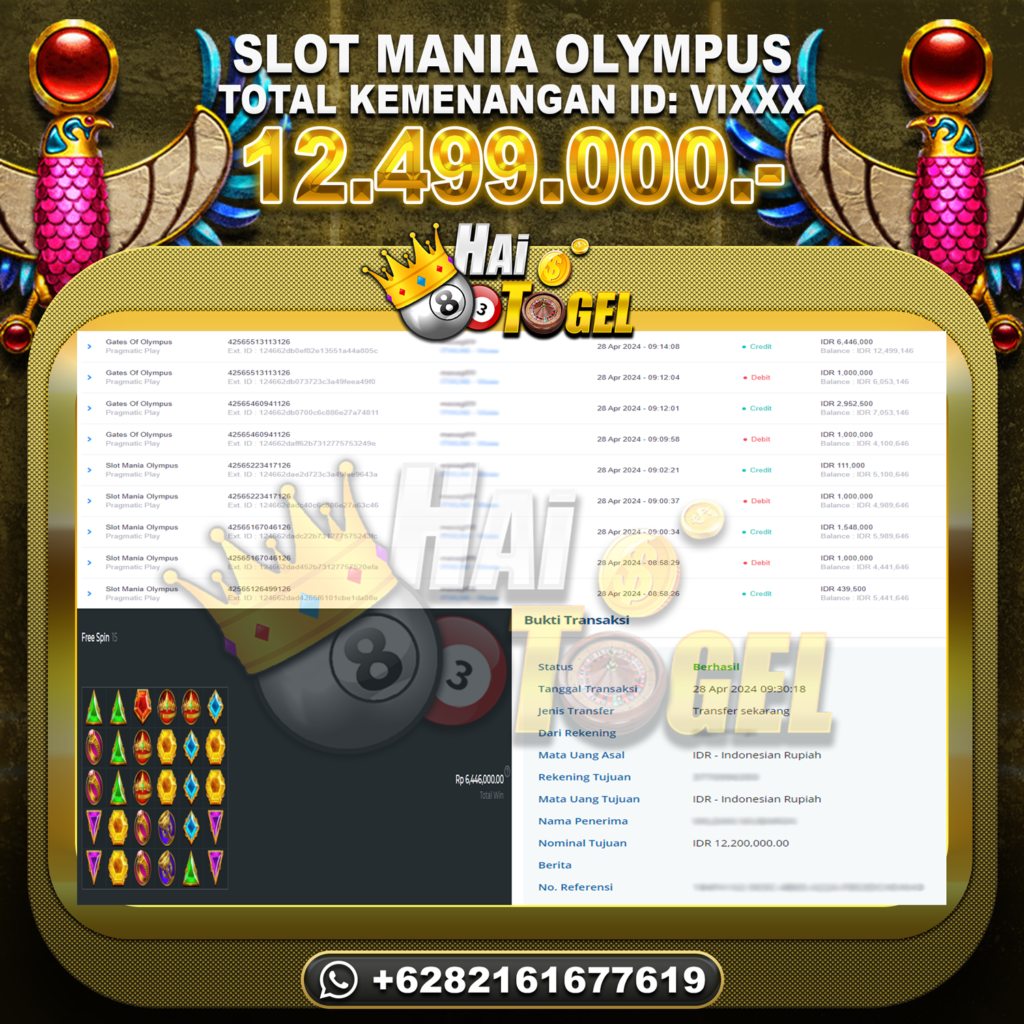 BUKTI JACKPOT HAITOGEL SLOT