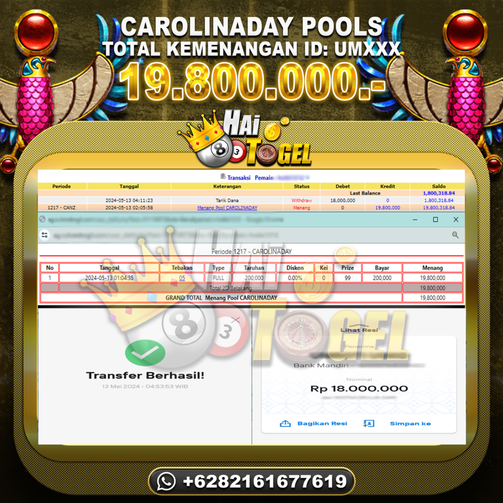 BUKTI JACKPOT HAITOGEL TOGEL