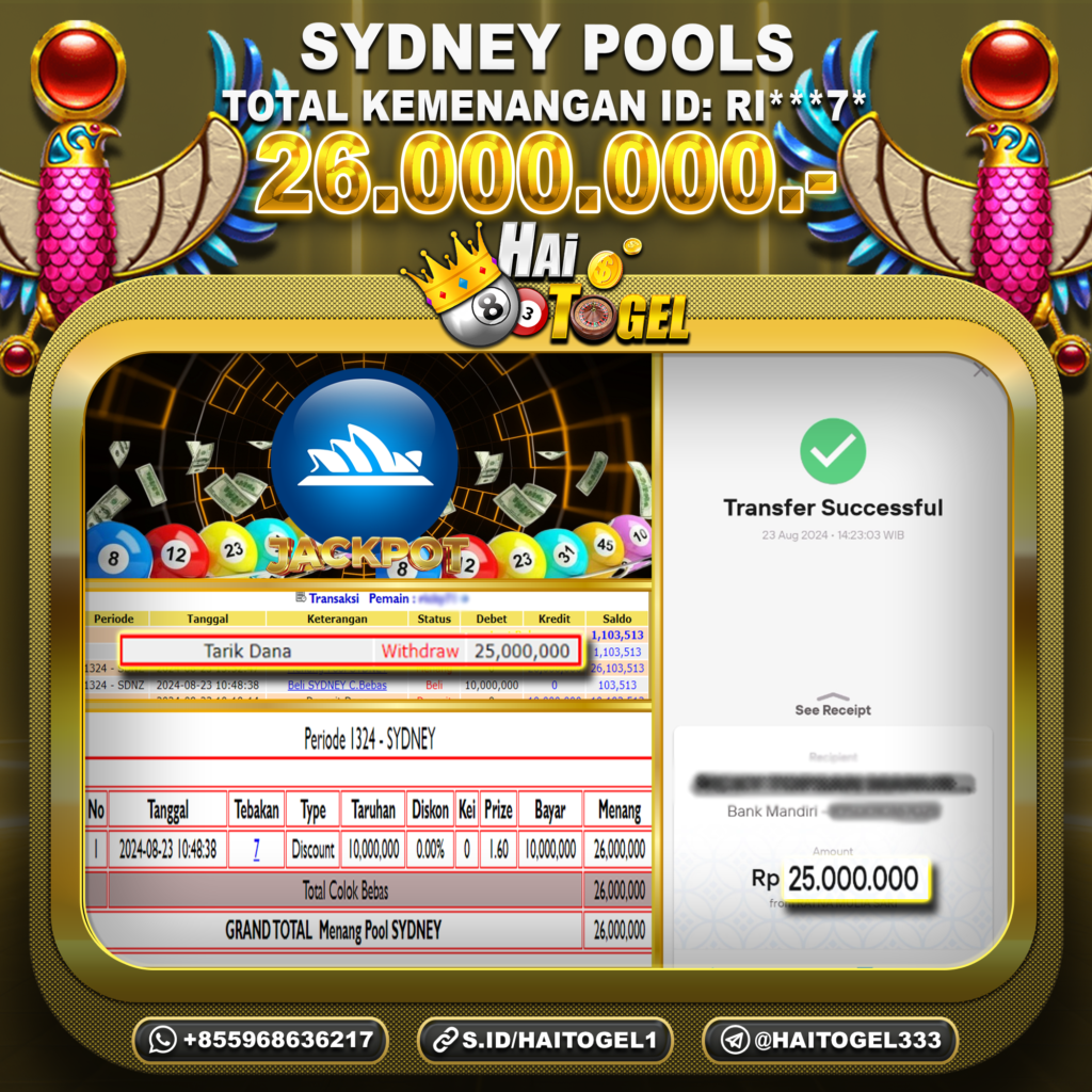 BUKTI JACKPOT HAITOGEL TOGEL