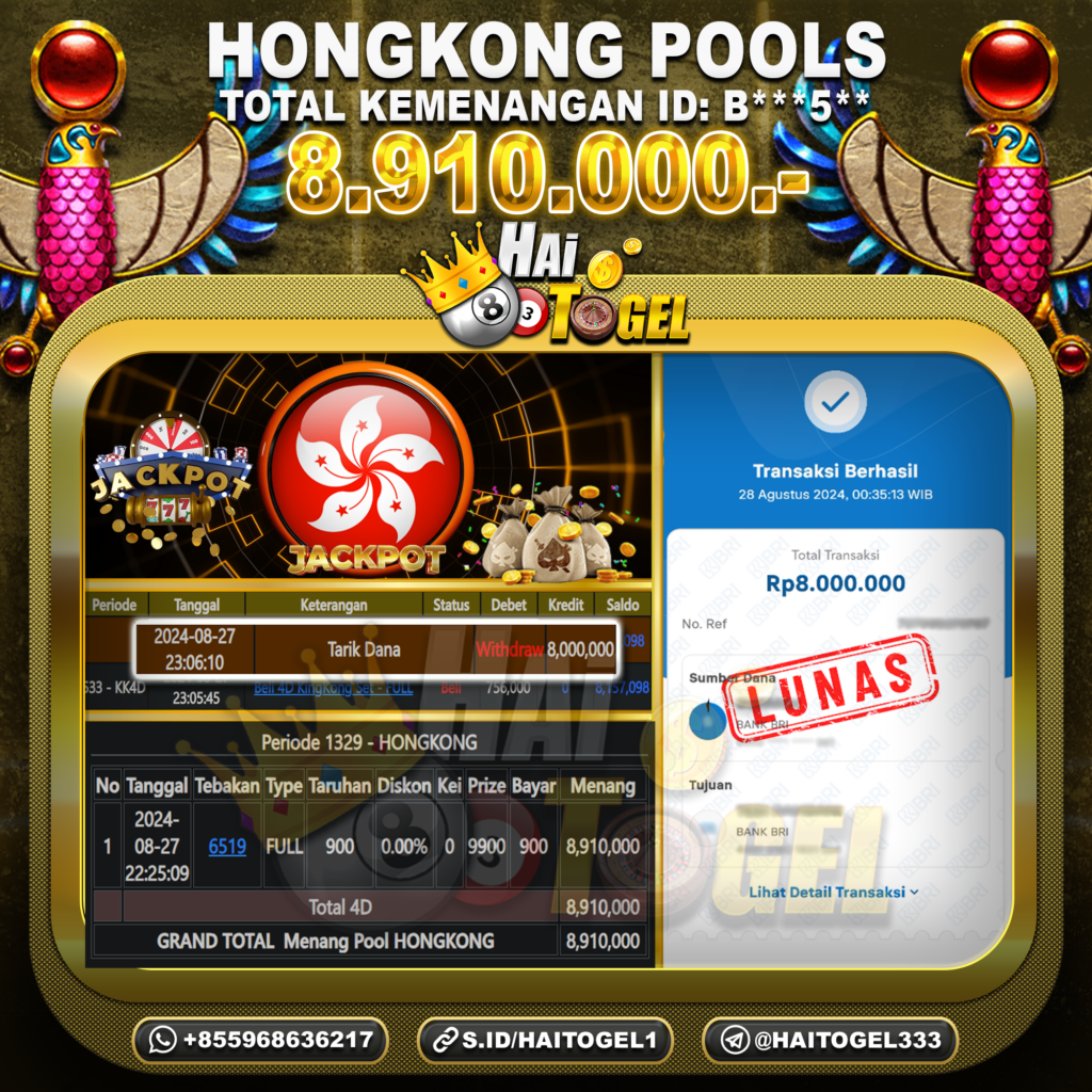 BUKTI JACKPOT HAITOGEL TOGEL