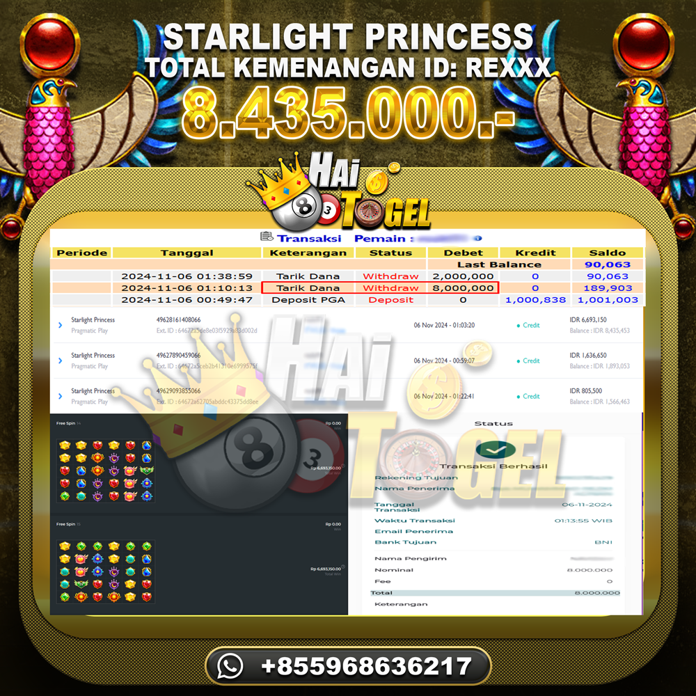 You are currently viewing JP SLOT GACOR HAITOGEL : STARLIGHT PRINCESS RP. 8.435.000