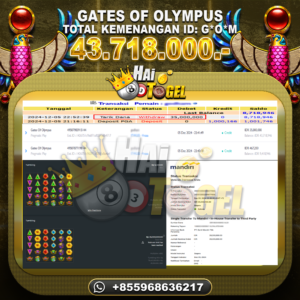 Read more about the article JP PEMBAYARAN SLOT BUKTI GATES OF OLYMPUS RP. 43.718.000