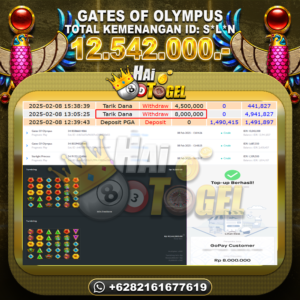 Read more about the article JP SLOT BUKTI PEMBAYARAN : GATES OF OLYMPUS RP. 12.542.000